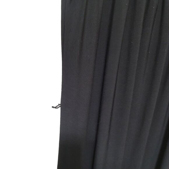 Tiana B. Black Maxi Dress with Gold Trim L - Picture 5 of 8